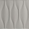 Ekena Millwork 19 5/8in. W x 19 5/8in. H Willow EnduraWall Decorative 3D Wall Panel Covers 2.67 Sq. Ft. WP20X20WWGBW - alternate 5